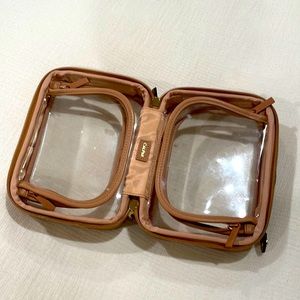 Calpak mini clear travel case